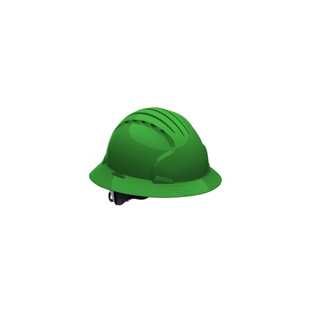 Pip JSP EVO6161 FULL BRIM, GREEN6-PT TEXTILE SUSP, WHEEL, PK 10 280-EV6161-30